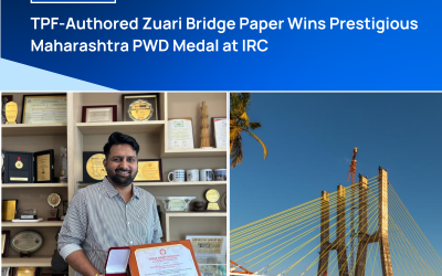 TPF-Authored Zuari Bridge Paper Wins Prestigious Maharashtra PWD Medal at IRC